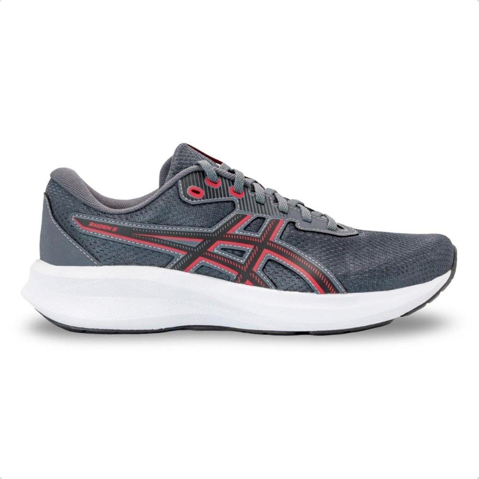 Tênis Asics Masculino Raiden 5 Corrida Grafite