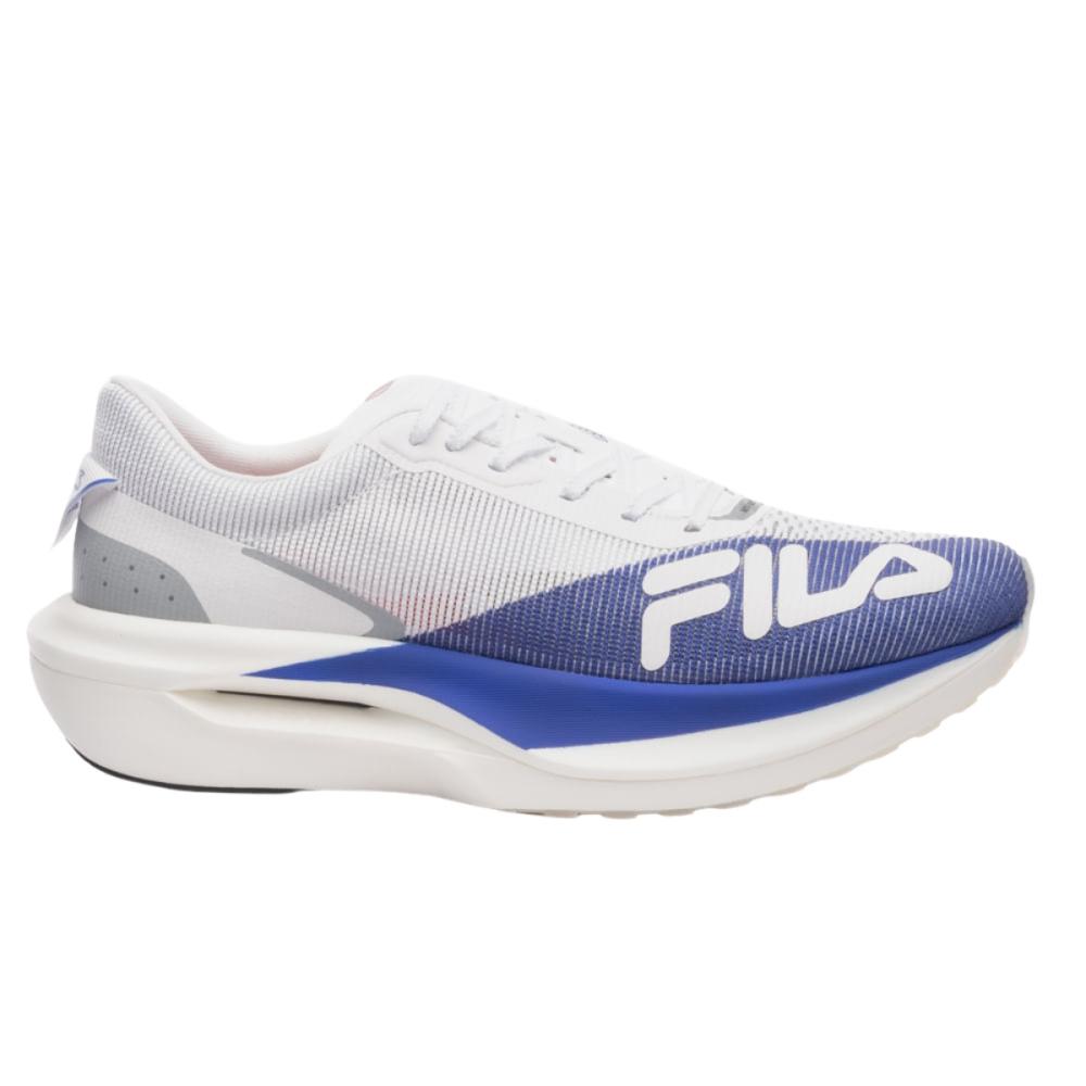Tênis Fila Racer Carbon 3 Masculino Branco e Azul