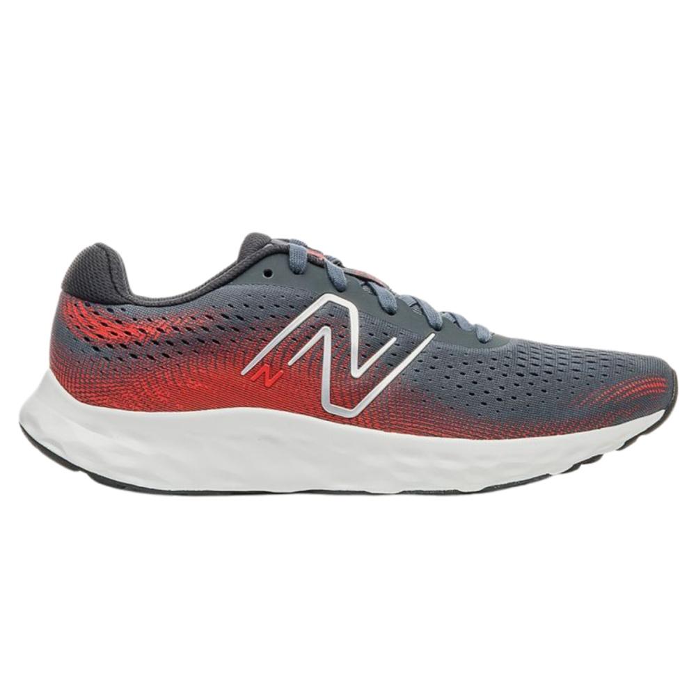 Tênis New Balance 520v8 Masculino Preto e Vermelho