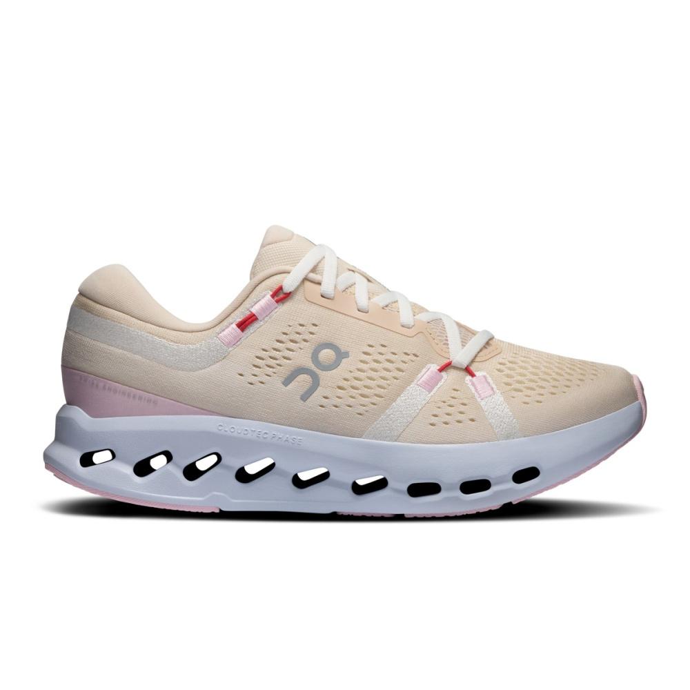 Tênis On Running Cloudsurfer 2 Feminino Bege