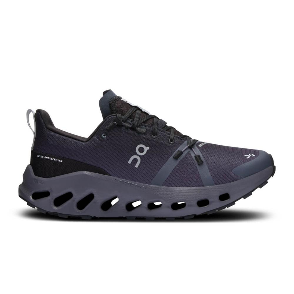Tênis On Running Cloudsurfer Trail Waterproof Feminino Preto