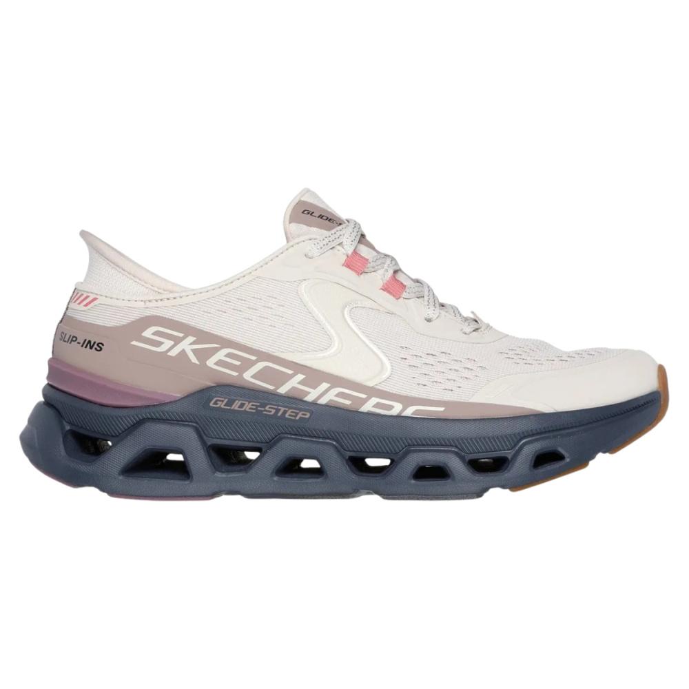 Tênis Skechers Glide-Step Atlus Feminino Bege