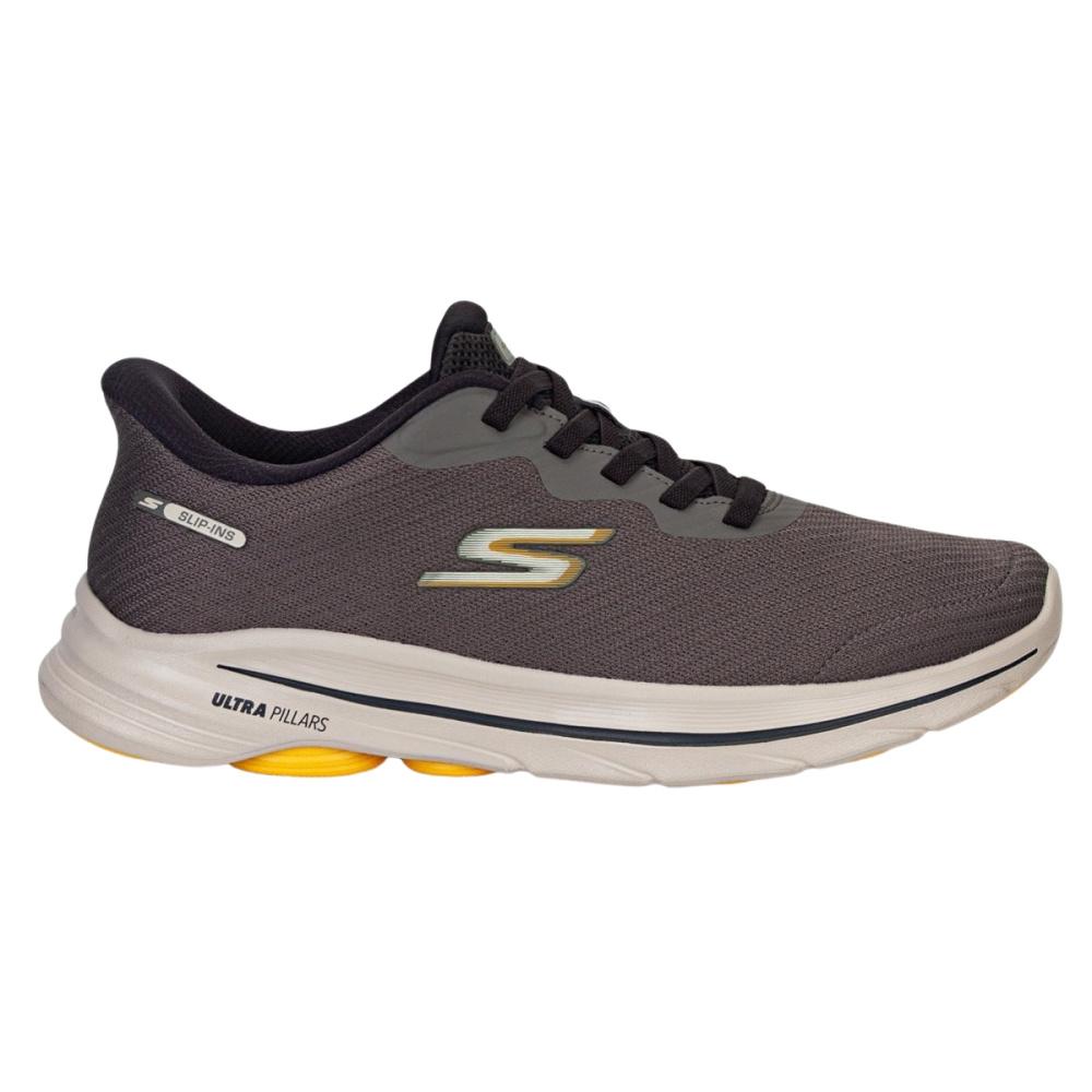 Tênis Skechers Go Walk Duro Masculino Cinza