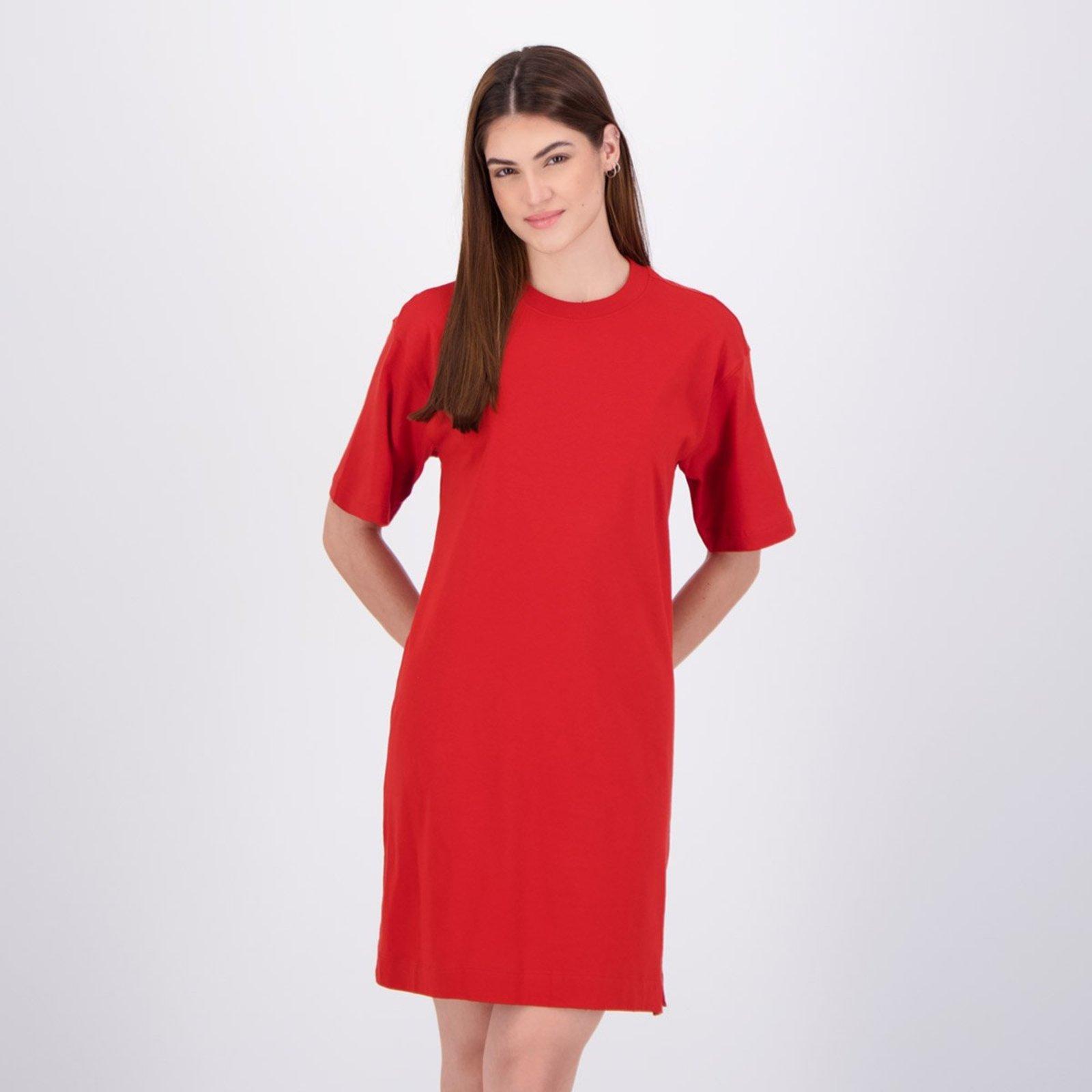 Vestido Fila Mib Basic Feminino Vermelho
