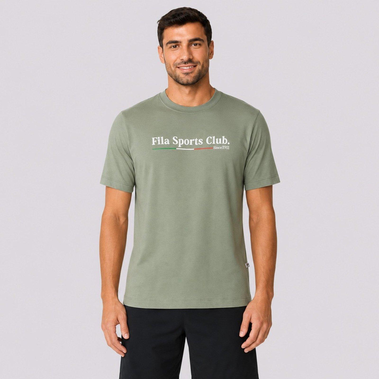 Camiseta Fila Regular Classic Verde