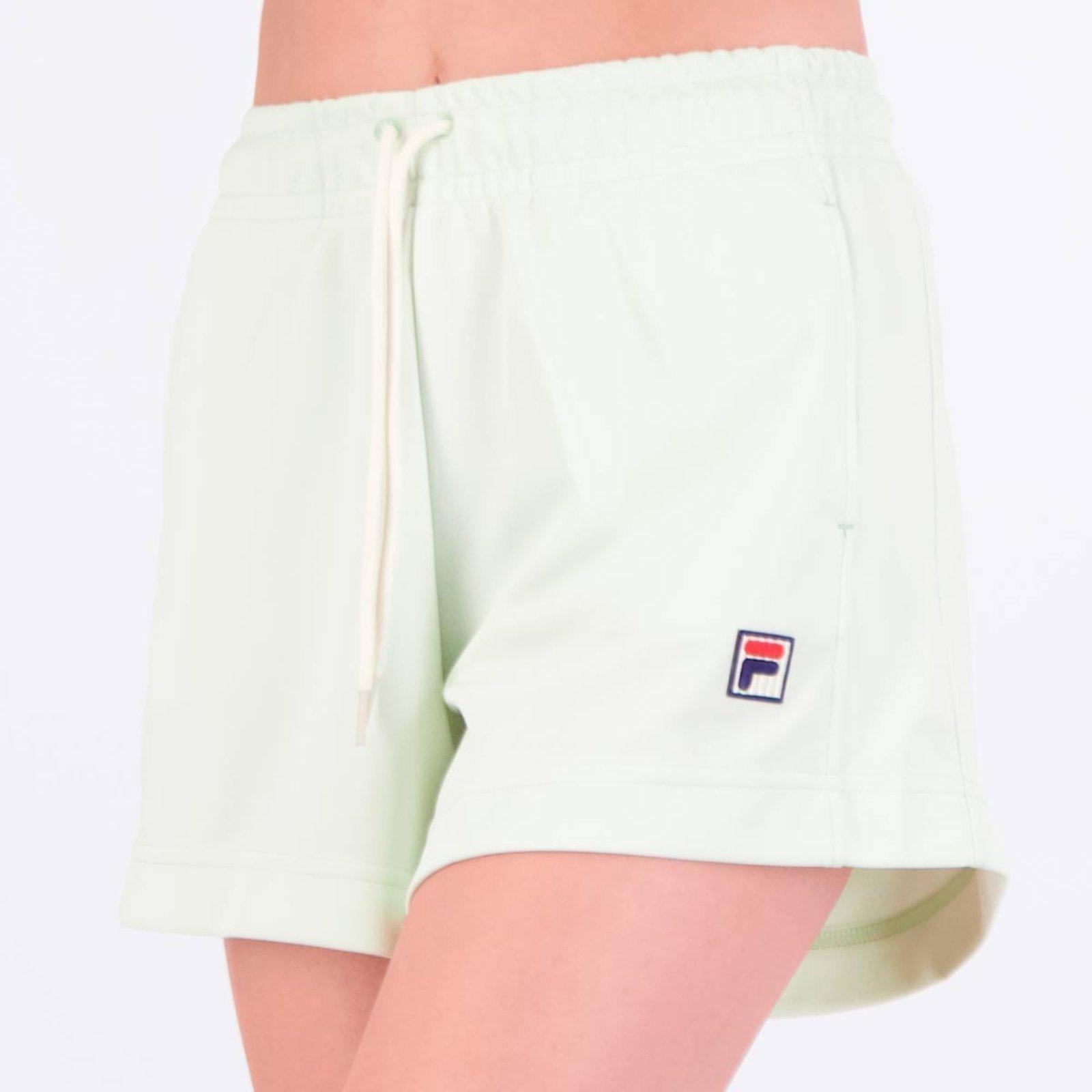 Shorts Fila Heritage F-BOX Feminino Verde Claro
