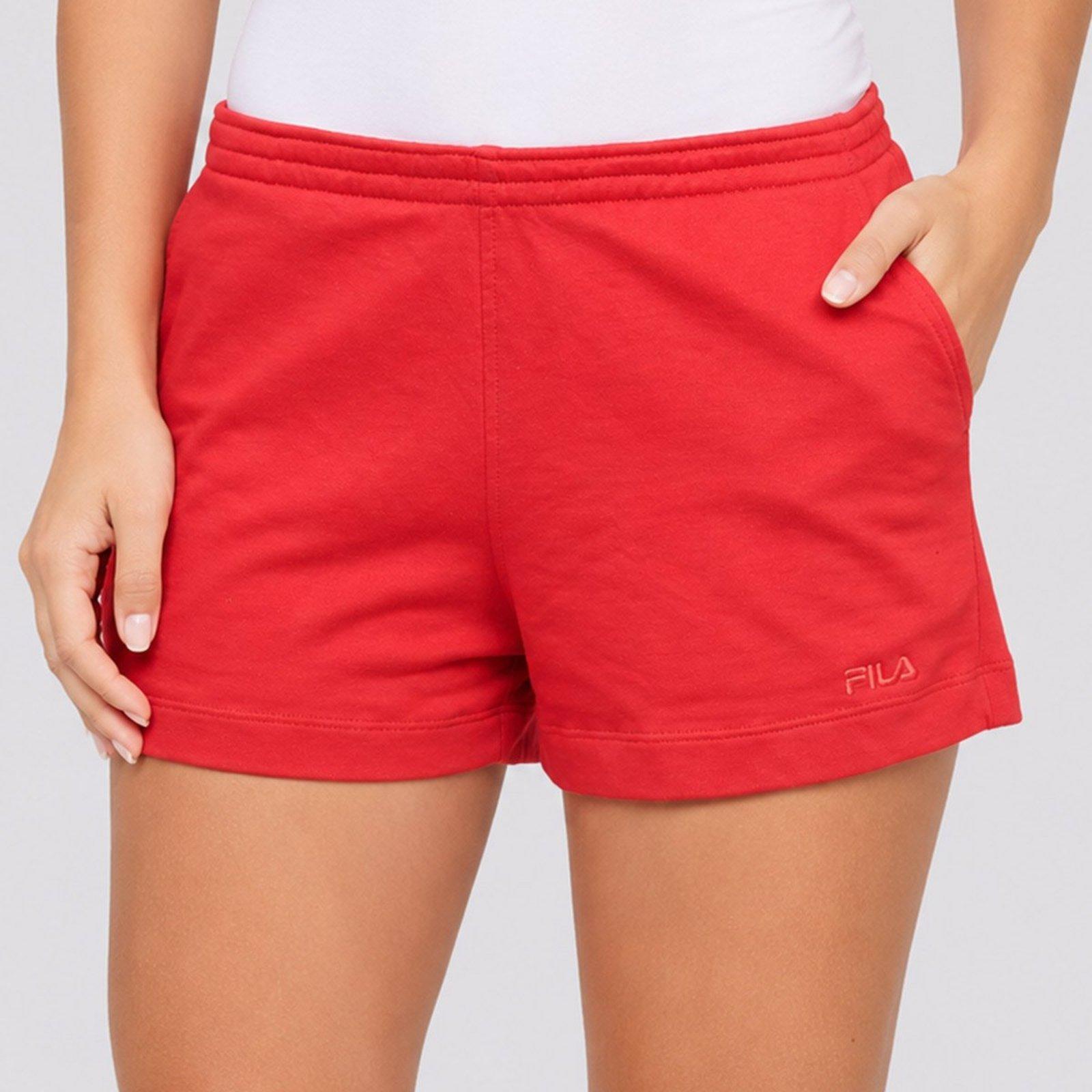 Shorts Fila Slim Classic Feminino Vermelho