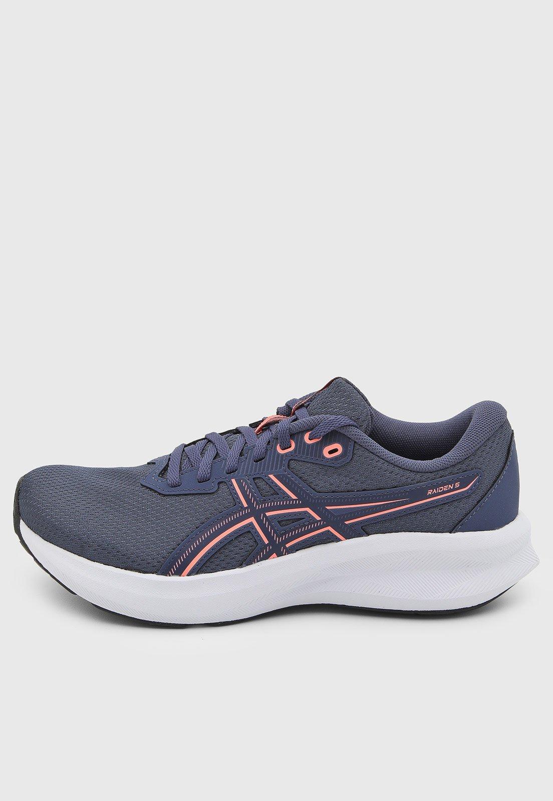 Tênis Feminino Asics Raiden 5 Azul