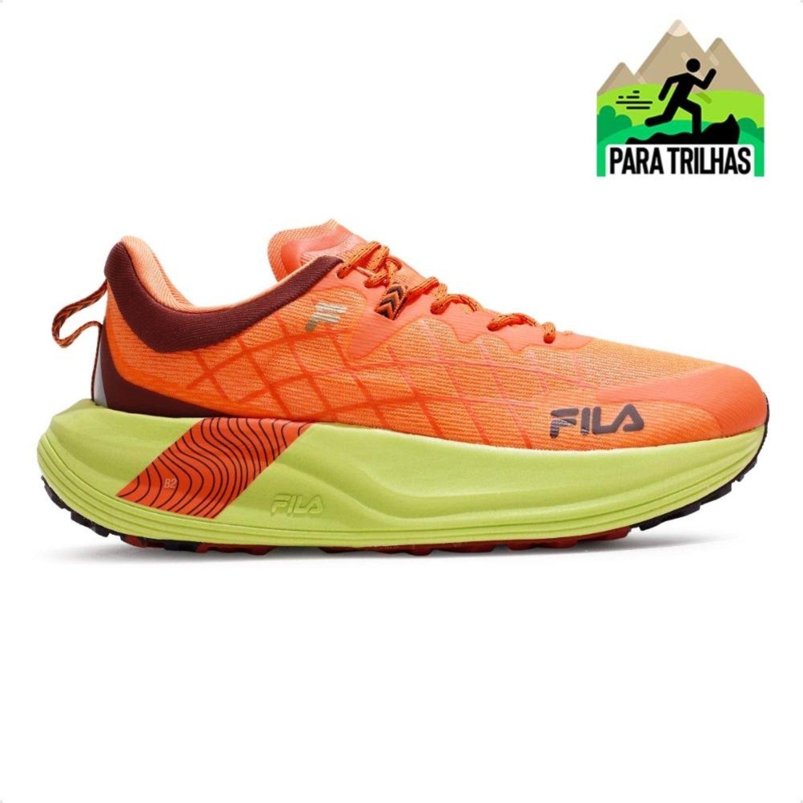 Tênis Fila Racer Skytrail Masculino Laranja