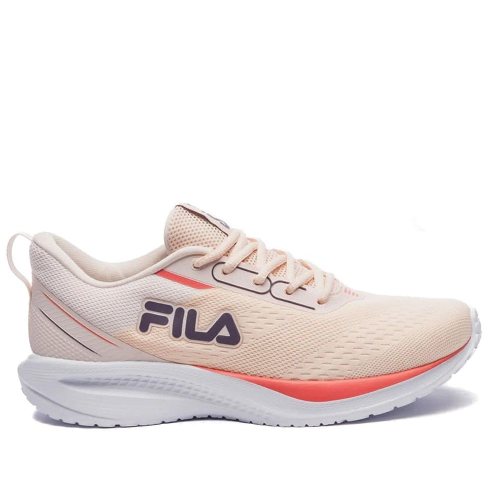 Tênis Feminino Fila Rise Up Energized Esportivo Bege/Rose