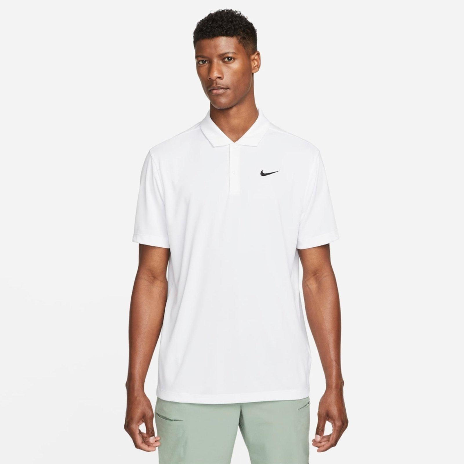 Camisa Polo NikeCourt Dri-FIT Branco