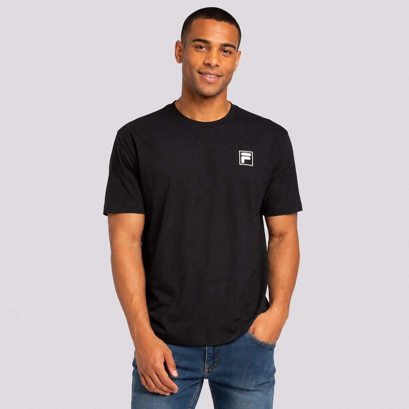Camiseta Fila Over Born In Biella Graphic Preta