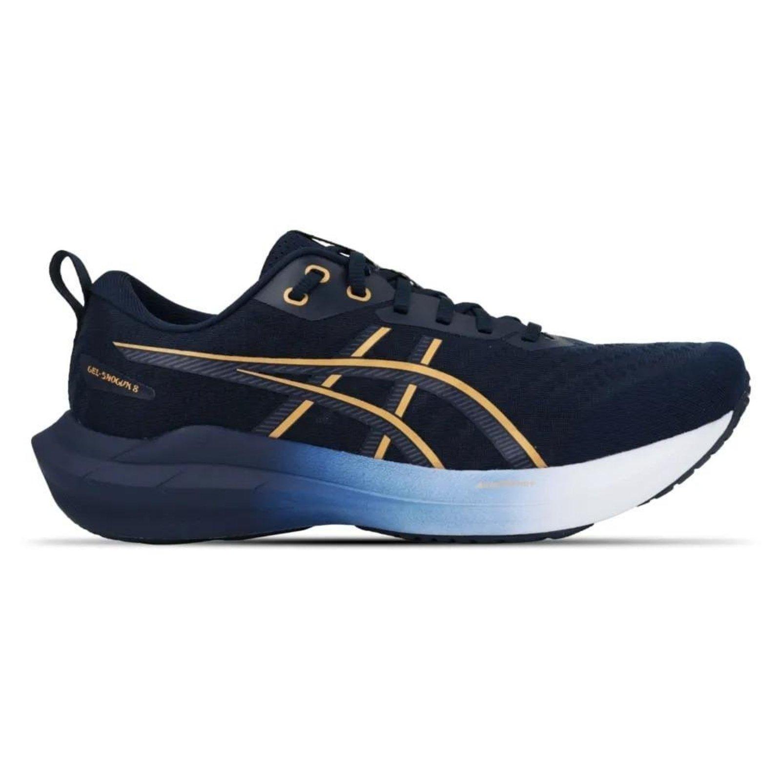Tênis Masculino Running Asics Shogun 8 1011C197-402 Azul Marinho 40