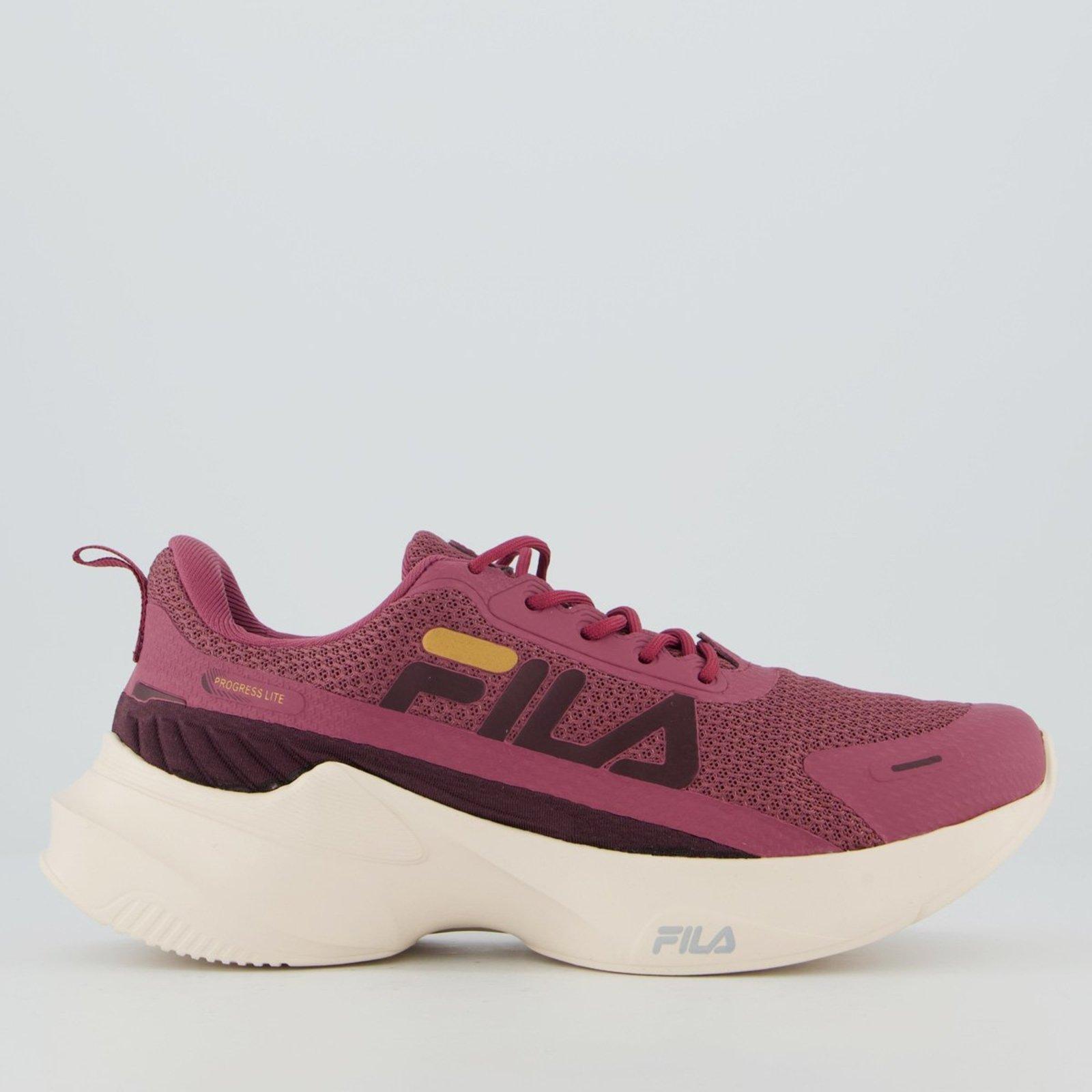 Tenis Fila Progress Lite Feminino Roxo