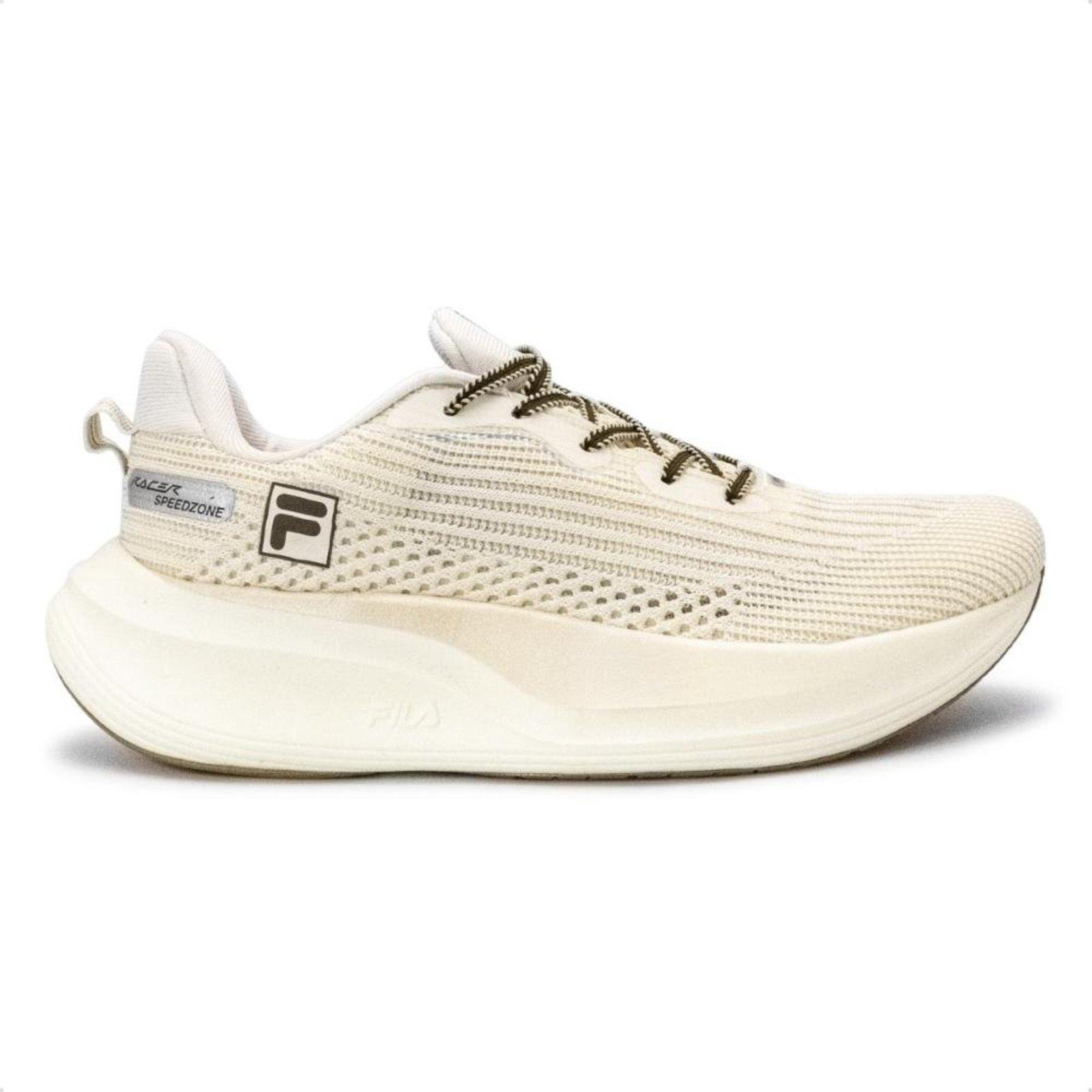 Tênis Fila Feminino Racer Speedzone Corrida Collab Manu Cit Bege