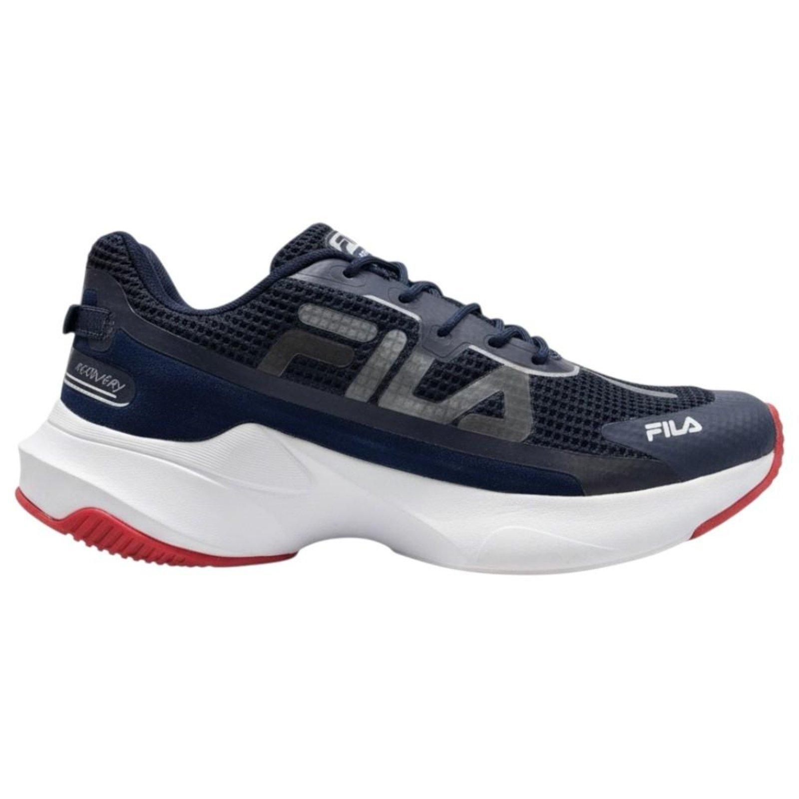 Tênis Fila Recovery Masculino Azul Marinho Azul