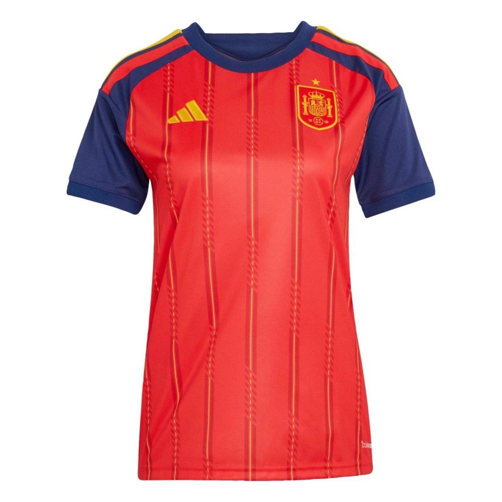 Camisa I Espanha 26 adidas Performance Vermelho