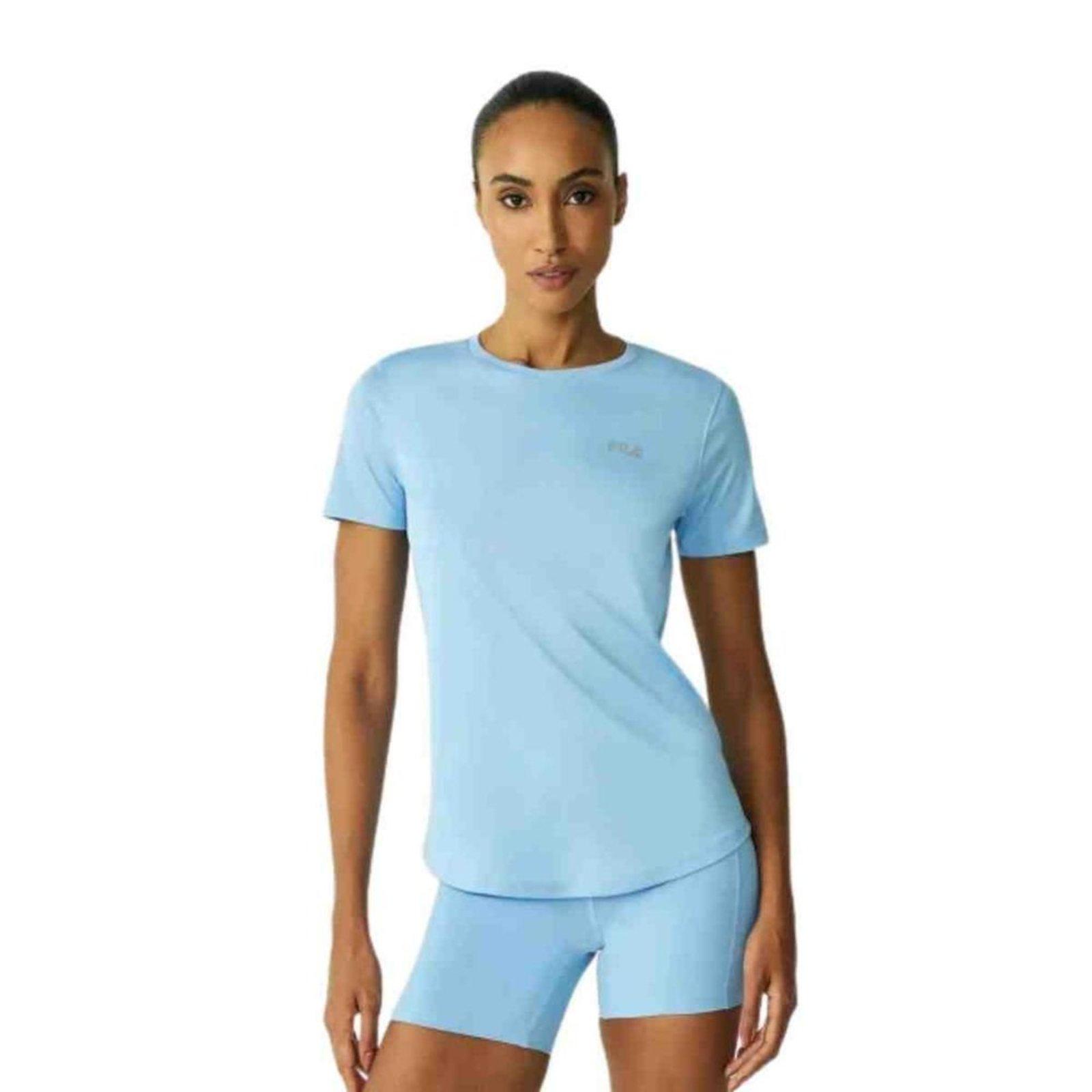 Camiseta Feminina Fila Basic Sports Iii Azul