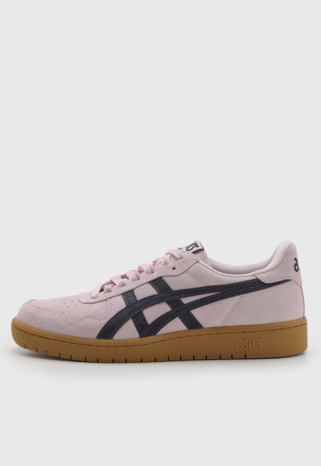 Tênis Feminino Asics Japan Suede Rosa