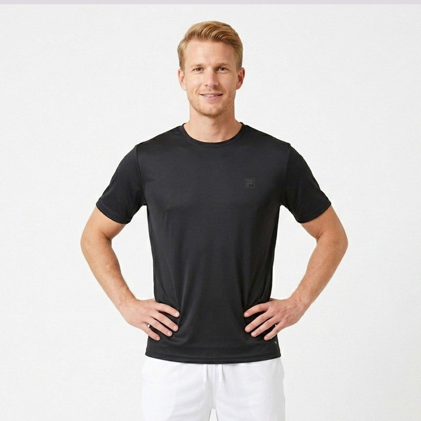 Camiseta Fila Reflective Core Run Preta