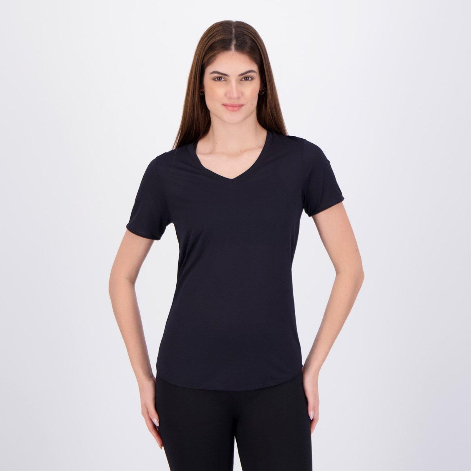 Camiseta Fila Training Crepe Flow Feminina Preta
