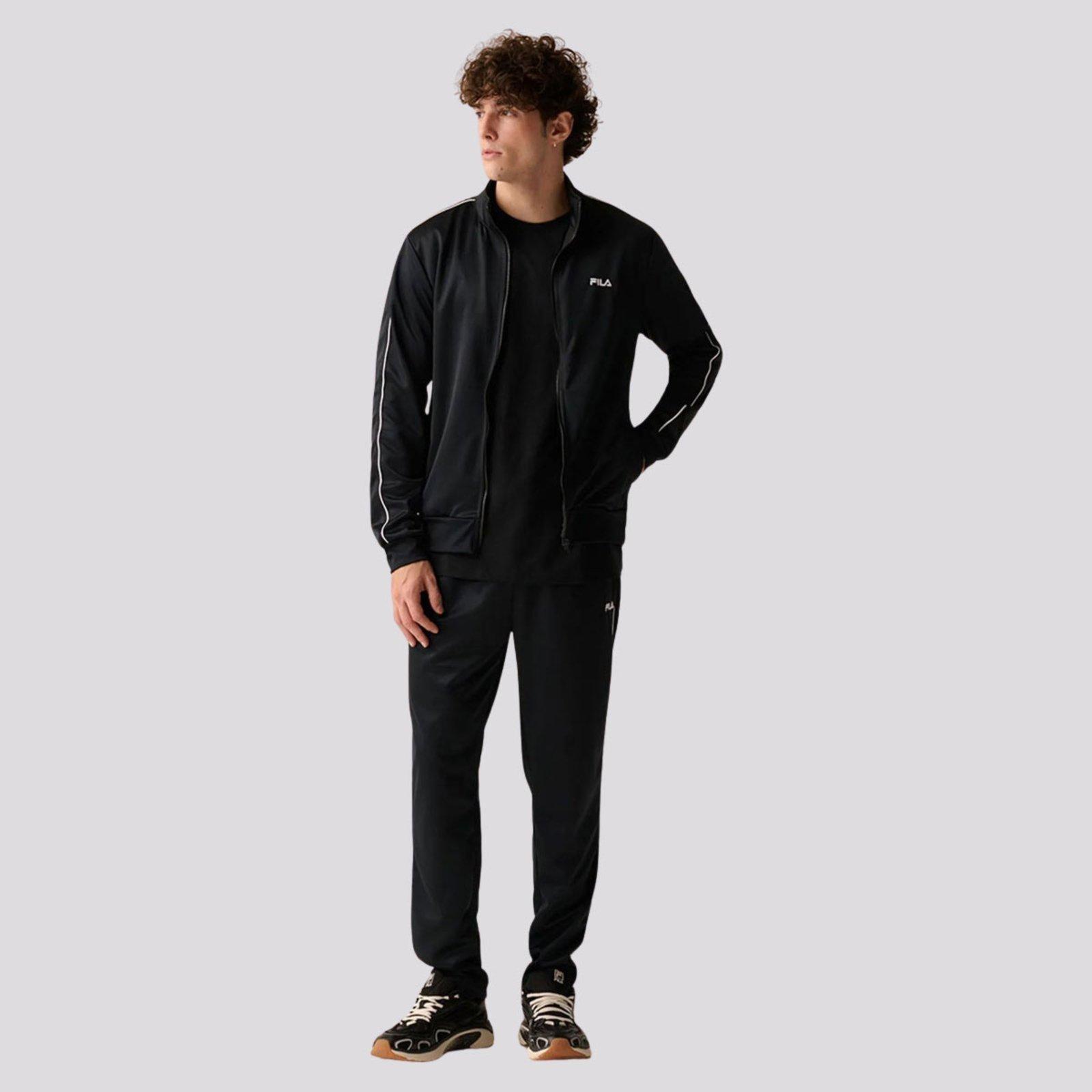 Agasalho Fila Letter Icon Preto