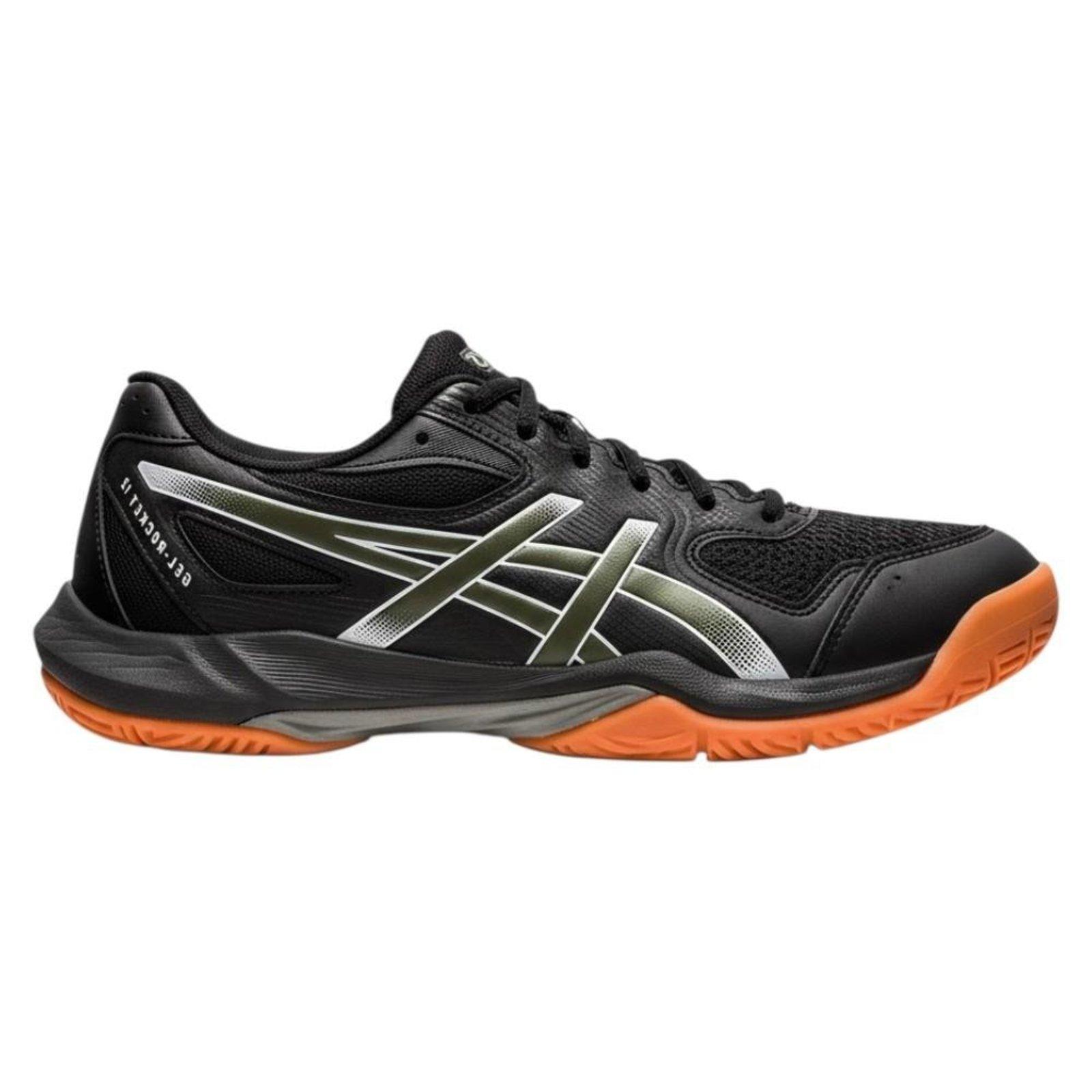 Tênis Asics Gel Rocket 12 Masculino Preto Preto