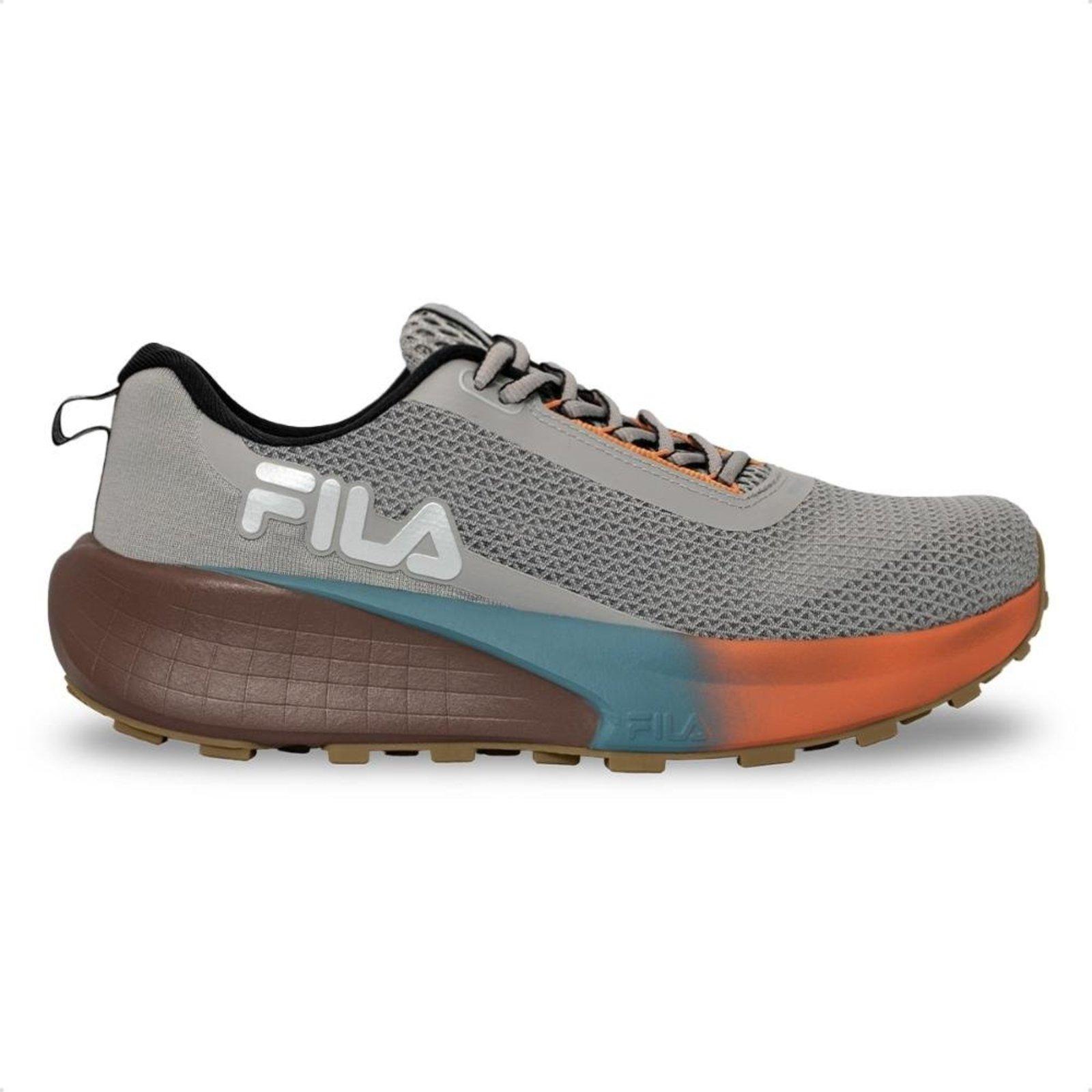 Tênis Fila Masculino Skywind Corrida Cinza