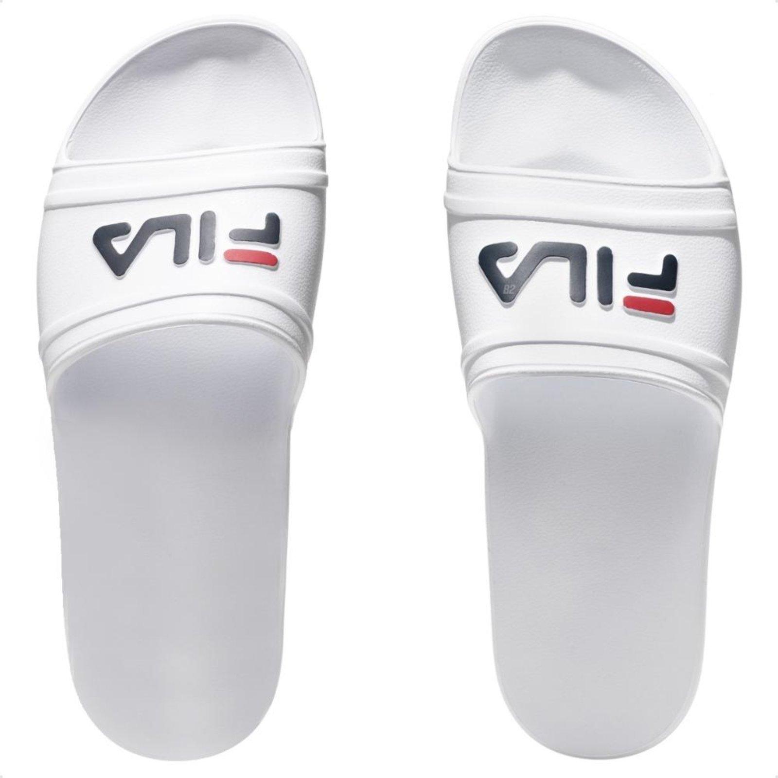 Chinelo Fila Sleek Slide Feminino Branco