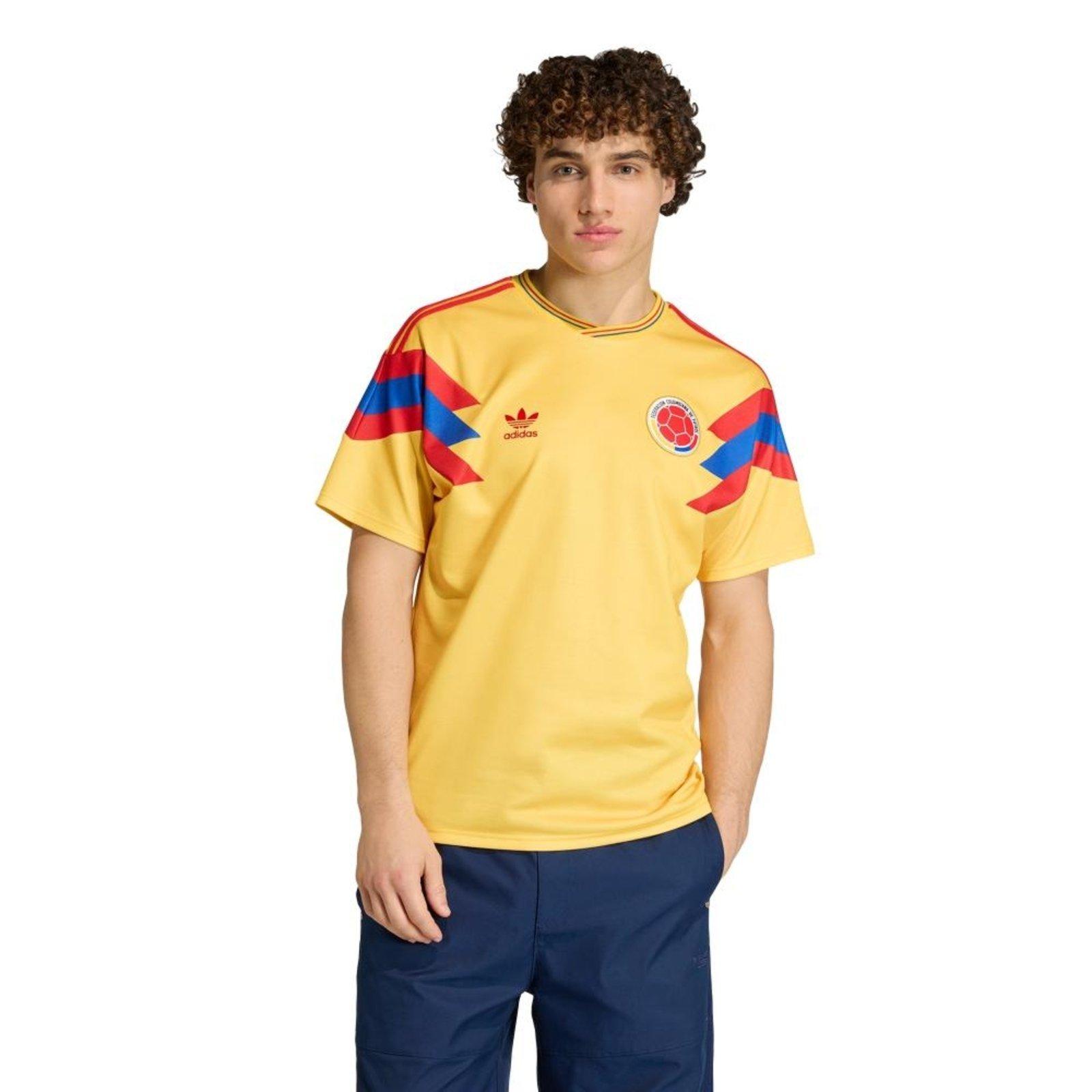 Camisa II Seleção da Colômbia 1990 adidas Performance Amarelo